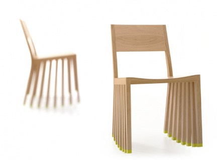 Walker di Oliver Schick: la sedia che pare in movimento